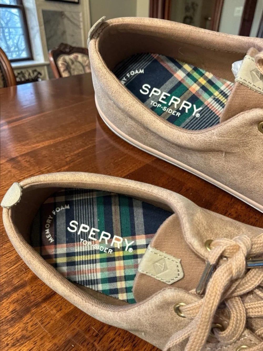 Sperry Top Sider Sailor Mystic Sneakers Womens 8.5 Rose Dust Casual Lace Up NEW - Picture 2 of 6